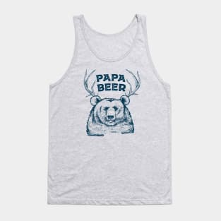 Papa Beer Tank Top